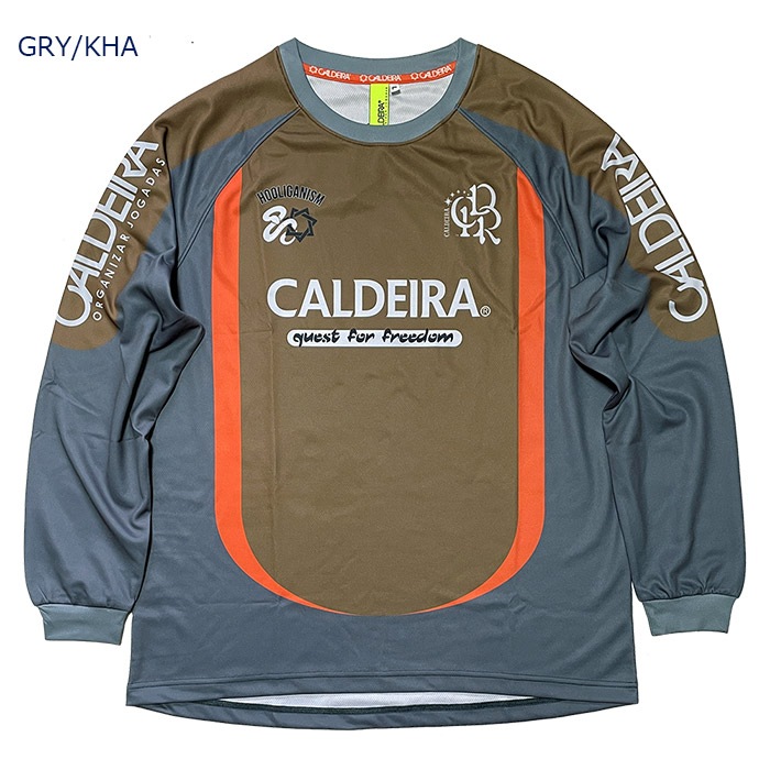 CALDEIRA/�����ǥ� ���󥰥ץ饷��ġ֥եåȥ���  GENUINE L/S GAME SHIRT��(15cr726)