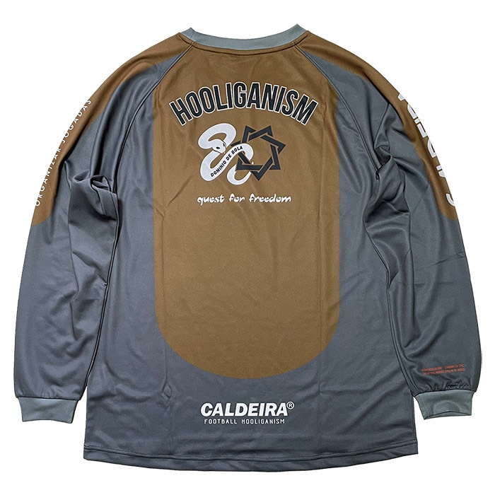 CALDEIRA/�����ǥ� ���󥰥ץ饷��ġ֥եåȥ���  GENUINE L/S GAME SHIRT��(15cr726)