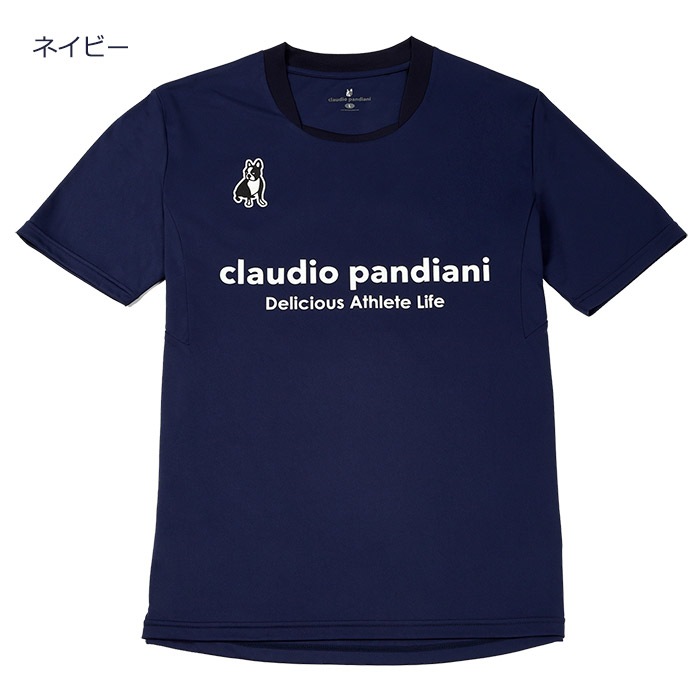 【新品】claudio pandiani サッカーシャツ XL ブルー SoccerJunky クラウディオパンディーニ ジュニア ドラ犬+2
