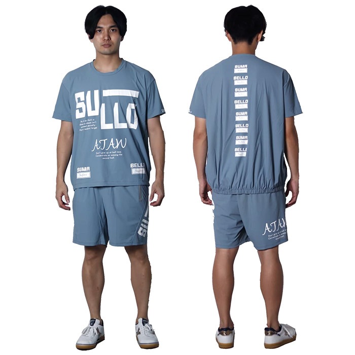 SULLO/�������� �ץ饷��ĥѥ�ġ֥եåȥ��� ������ DUCKTAIL TEE & WALK ABOUT SHORTS��(1540101019-20)