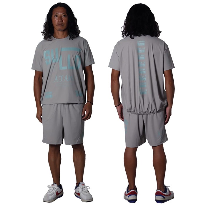 SULLO/�������� �ץ饷��ĥѥ�ġ֥եåȥ��� ������ DUCKTAIL TEE & WALK ABOUT SHORTS��(1540101019-20)