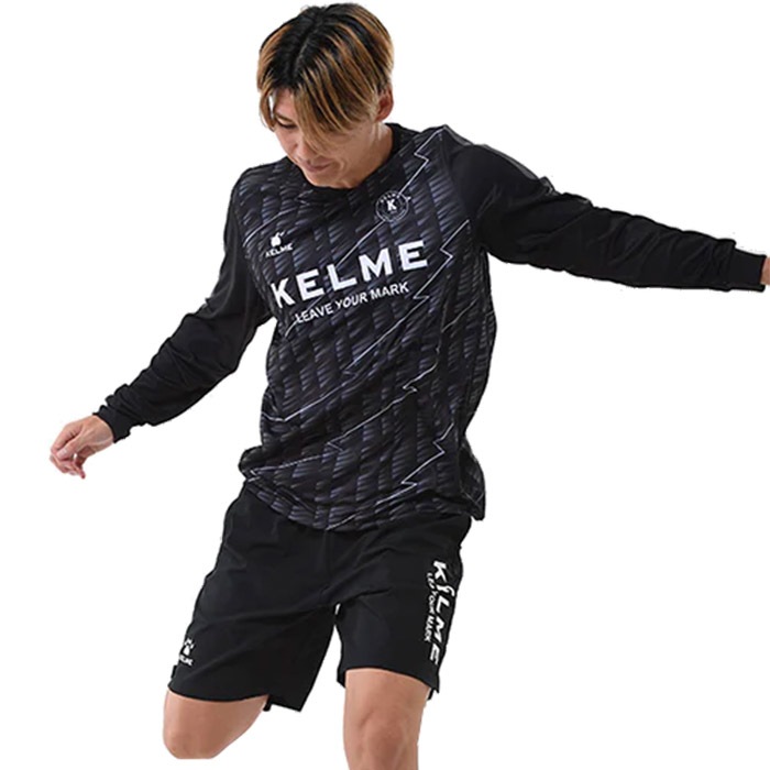 ●【サイズＭ】　ＫＥＬＭＥ　ブランド　長袖　シャツ　フットサル　サッカー ケレメ KELME メンズ サッカー/フットサル 長袖シャツ