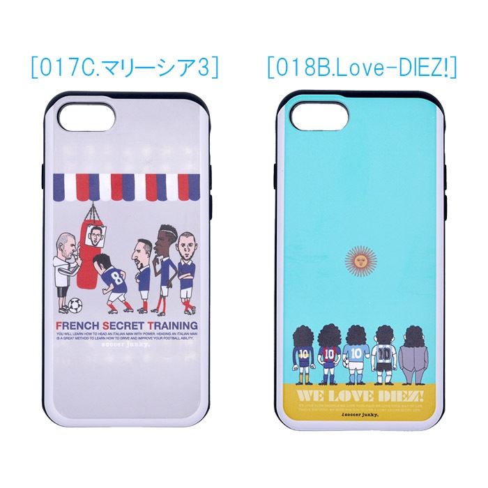 Soccerjunky/���å�������󥭡� iPhone8.7������ ����2(�ǥ�����16��)��Soccerjunky/���å�������󥭡�  iphone8������ iphone7������ ���饤�ɥ����� SLIDETOUGH��������