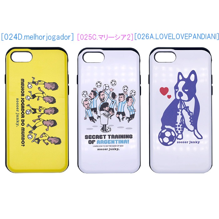 Soccerjunky/���å�������󥭡� iPhone8.7������ ����2(�ǥ�����16��)��Soccerjunky/���å�������󥭡�  iphone8������ iphone7������ ���饤�ɥ����� SLIDETOUGH��������