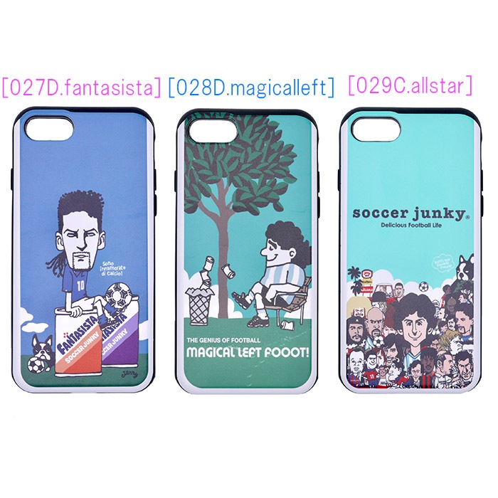 Soccerjunky/���å�������󥭡� iPhone8.7������ ����2(�ǥ�����16��)��Soccerjunky/���å�������󥭡�  iphone8������ iphone7������ ���饤�ɥ����� SLIDETOUGH��������