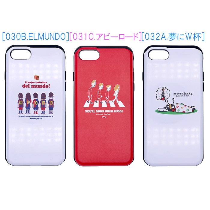 Soccerjunky/���å�������󥭡� iPhone8.7������ ����2(�ǥ�����16��)��Soccerjunky/���å�������󥭡�  iphone8������ iphone7������ ���饤�ɥ����� SLIDETOUGH��������