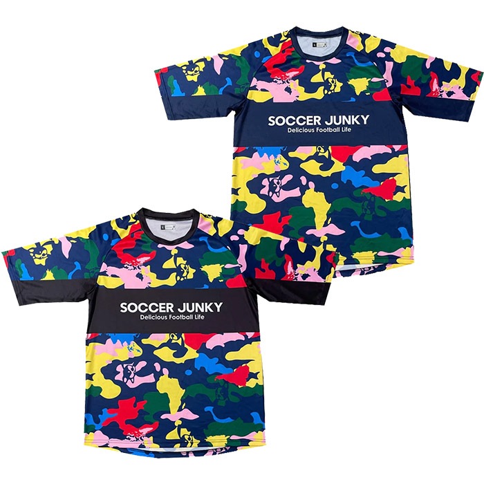 SoccerJunky(���å�������󥭡�) �ץ饷��ġ֥եåȥ��� MULTI camo �Ҥ����������ȥ���ġ�(sj26a15)
