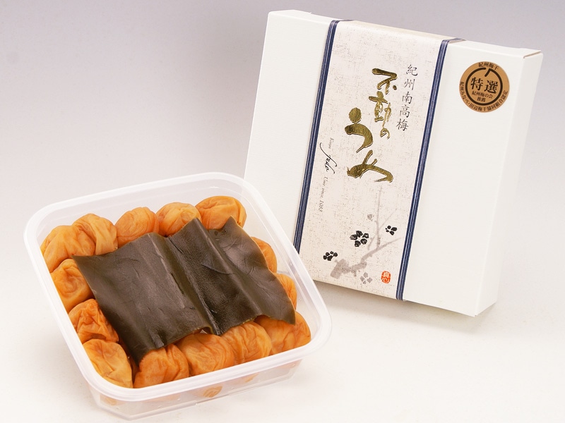 こんぶ梅 400g | 紀州南高梅 特選梅干し ※作柄の影響により特選梅干は