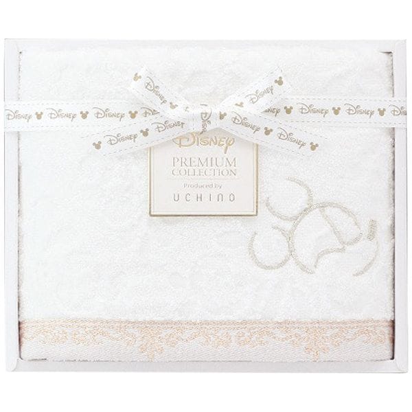 ディズニー プレミアム フェイスタオル ホワイト