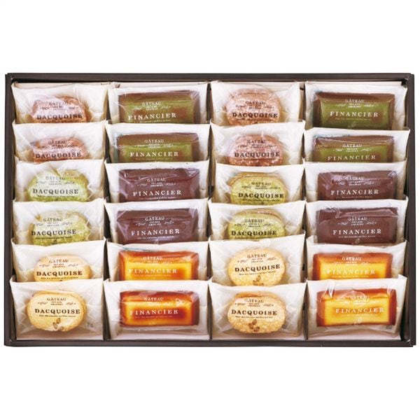 井桁堂 自家挽きアーモンドのガトーセレクション 24個入 GS24