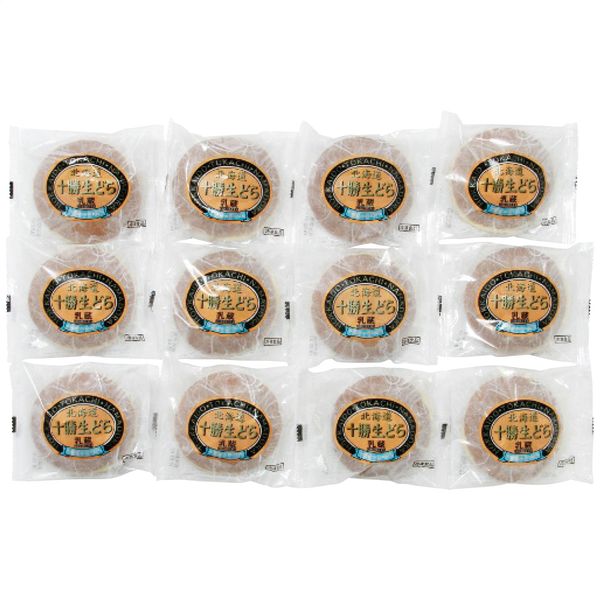 乳蔵 北海道十勝生どら12個