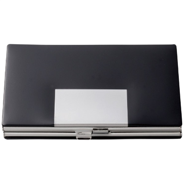 プレリー メタルコードバン名刺入れ ブラック