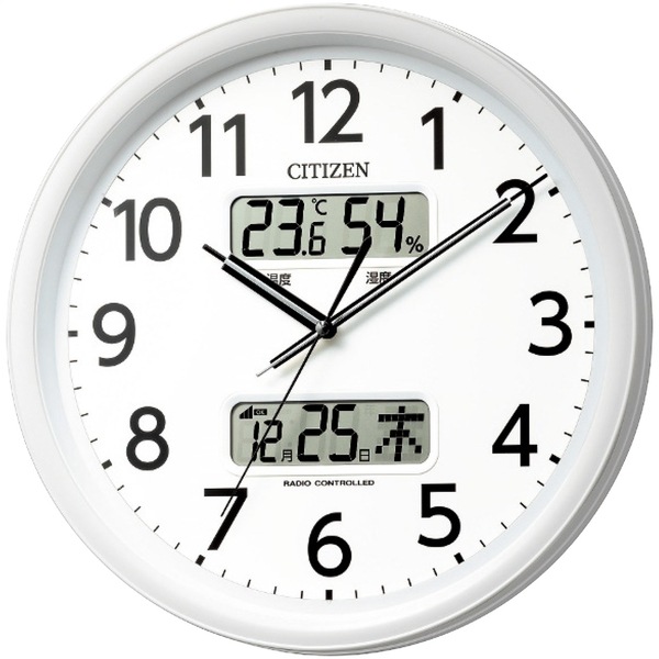 シチズン 電波掛時計