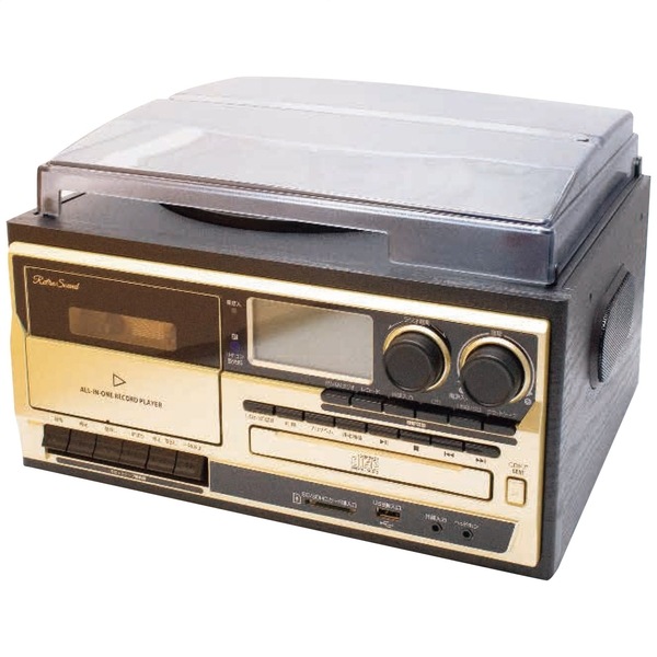 レトロサウンド オールインワン・レコードプレーヤー