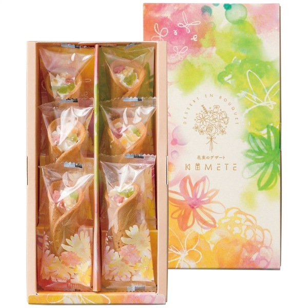 KOMETE 花束のデザート6個入