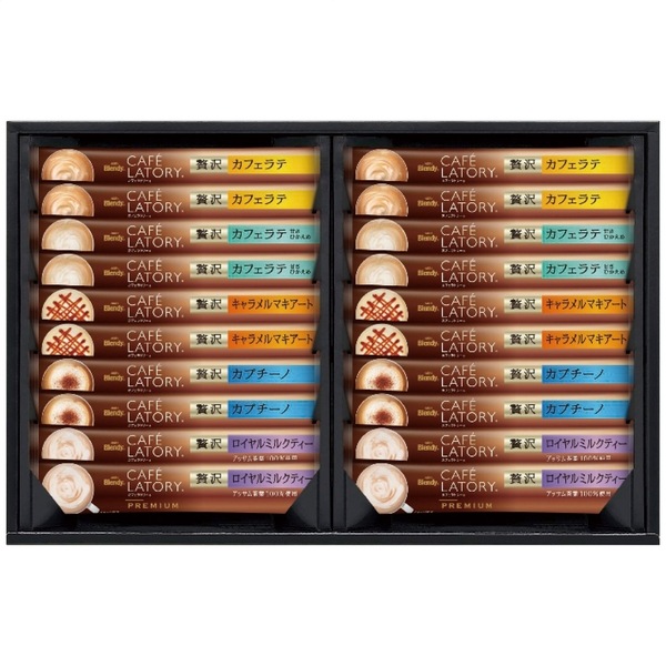 AGF ブレンディカフェラトリースティックプレミアムギフト CPS-30D