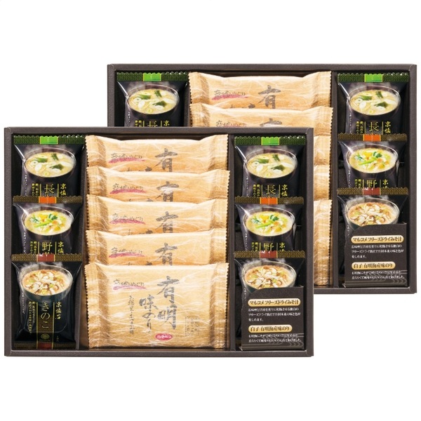 フリーズドライみそ汁＆有明味のりセット NF-DO