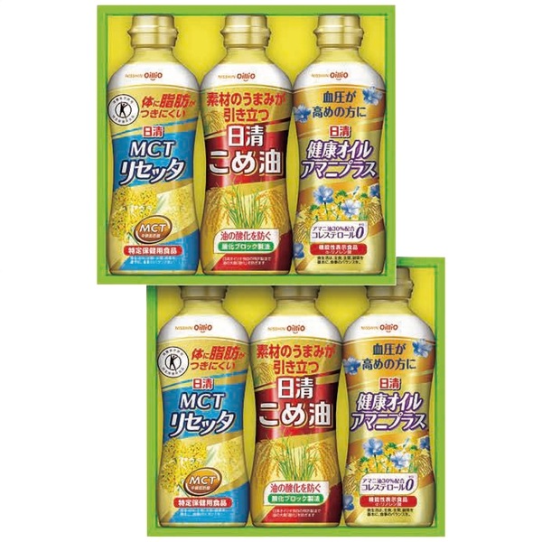 日清オイリオ こめ油＆ヘルシーオイルギフト BPH-30W