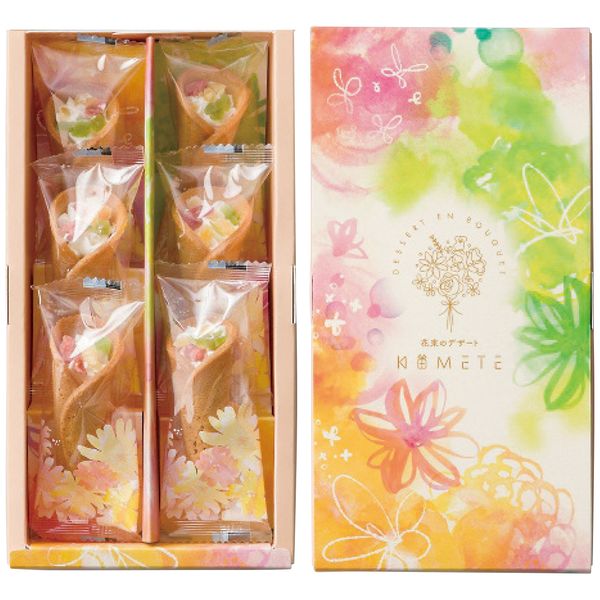 KOMETE 花束のデザート6個入