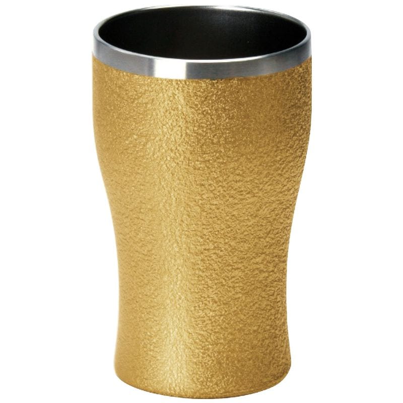 ルミナス 真空二層タンブラー390ml ゴールド