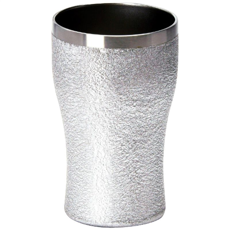 ルミナス 真空二層タンブラー390ml シルバー