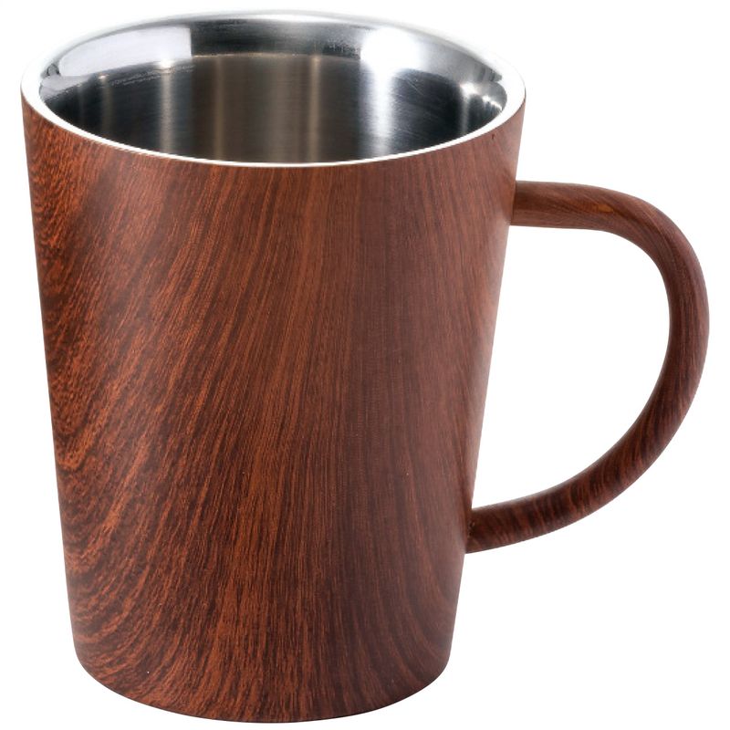 ウッドデザイン 二重構造マグ360ml