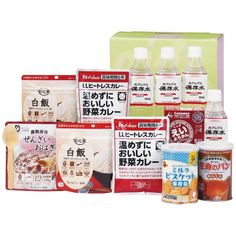 もらって安心長期保存食セット THA-50N
