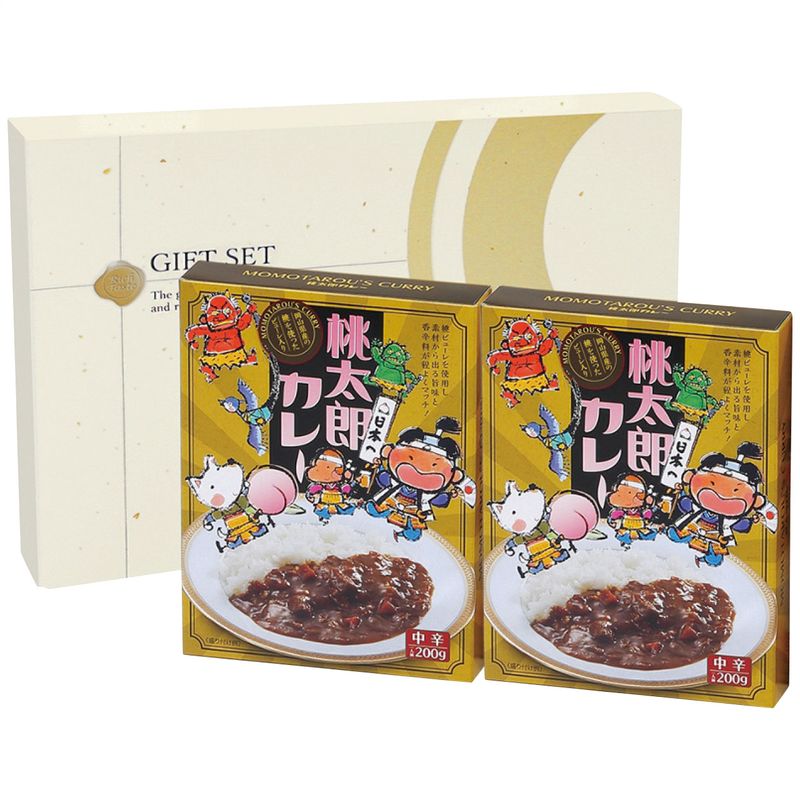 桃太郎カレー(中辛)セット MTCX-10