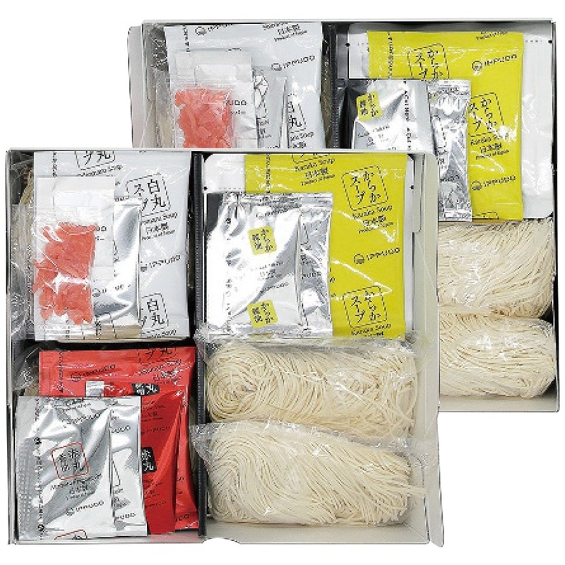 【送料込み】博多一風堂 一風堂博多絹ごしラーメンセットF