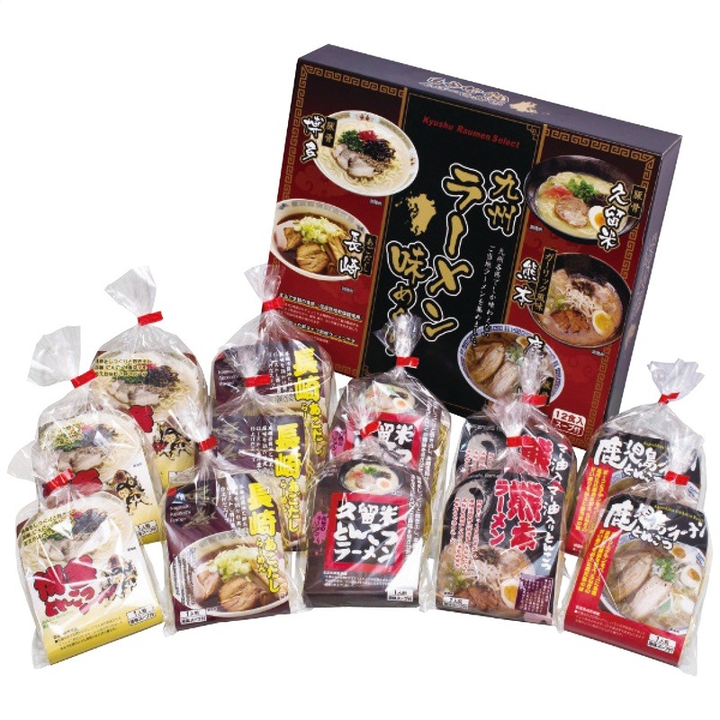 【送料込み】エン・ダイニング 九州ラーメン味めぐり12食 KK-30