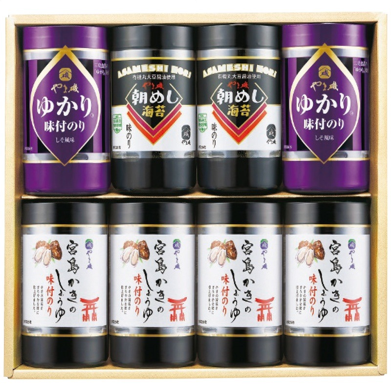 【送料込み】やま磯 味付海苔カップ詰合せ VC-8KG