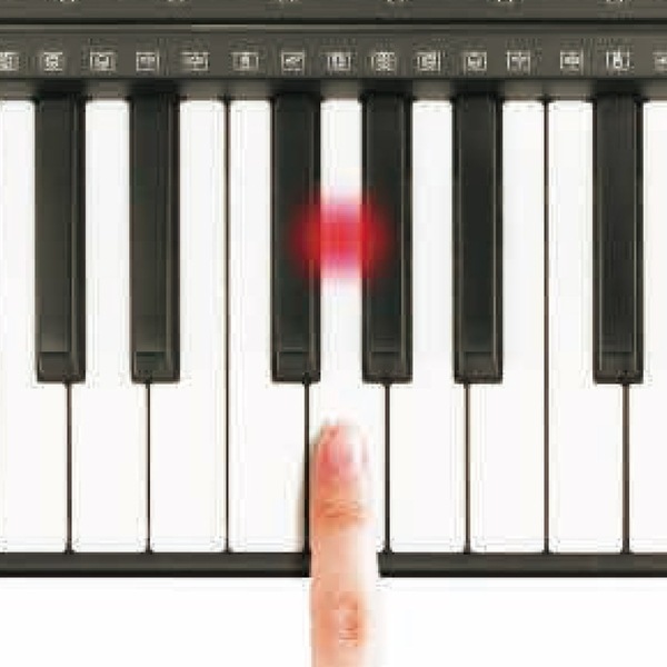 レトロサウンド 61鍵盤ガイド機能付電子ピアノ