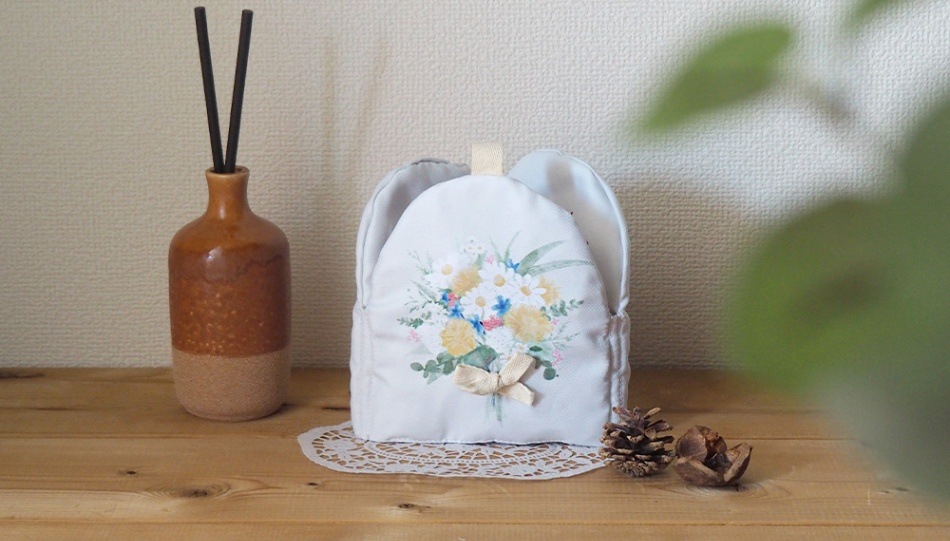 ぬのえほん いつでも花束をそばに[cocory friends]