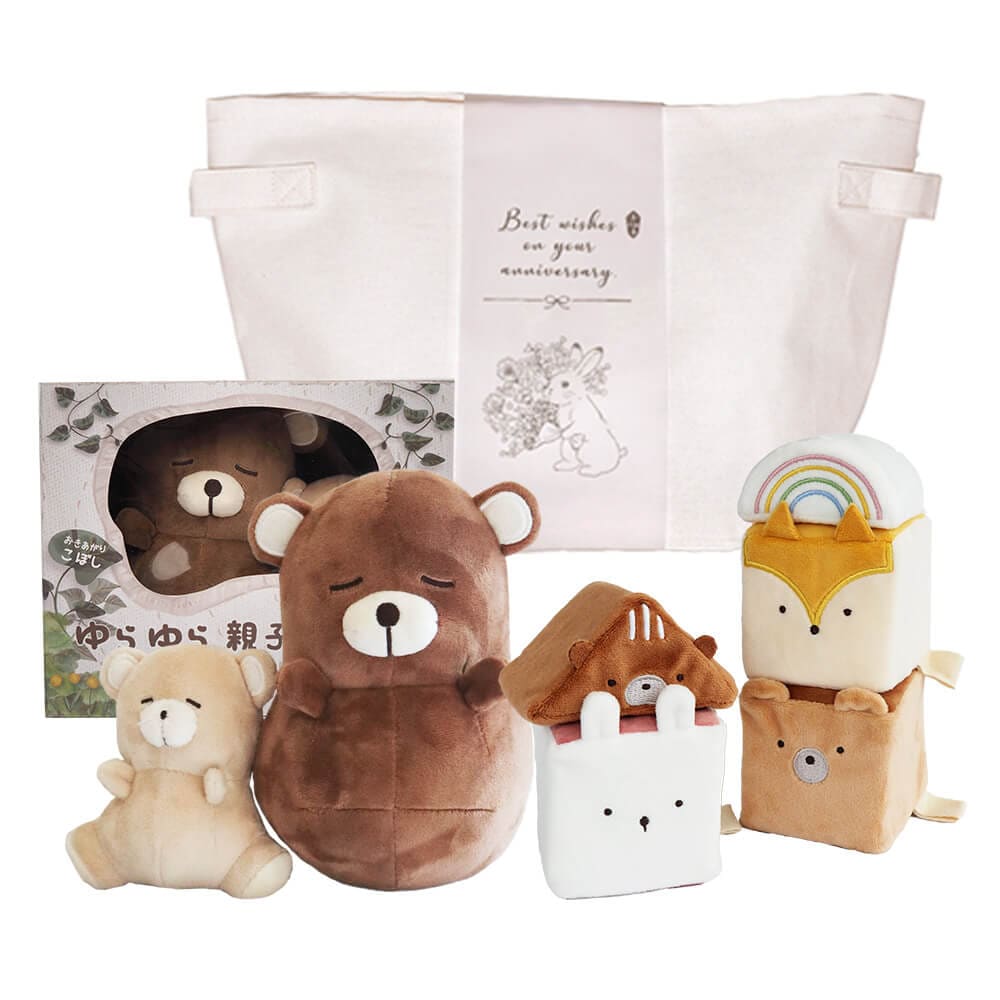 布おもちゃギフトセット[cocory friends] 出産祝い