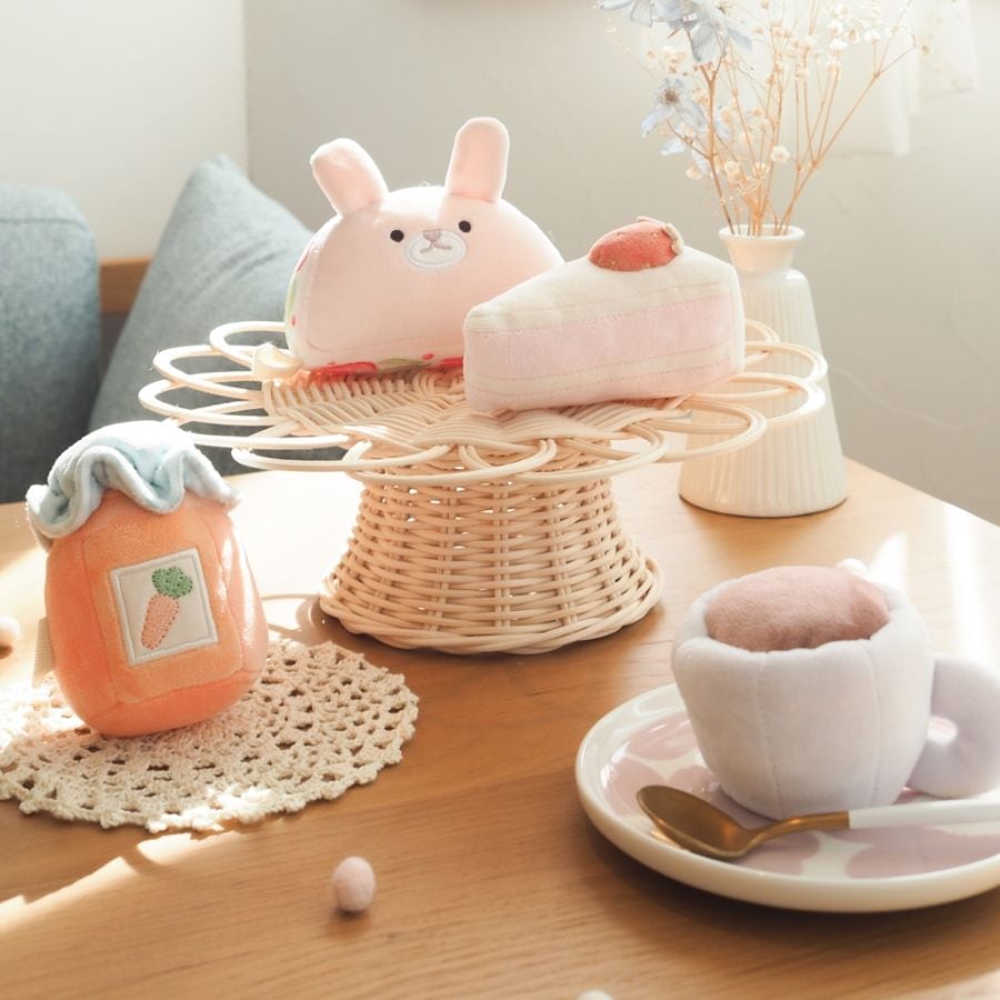 [10月末から11月初旬販売開始]もちっとラトル うさぎたちのお茶会