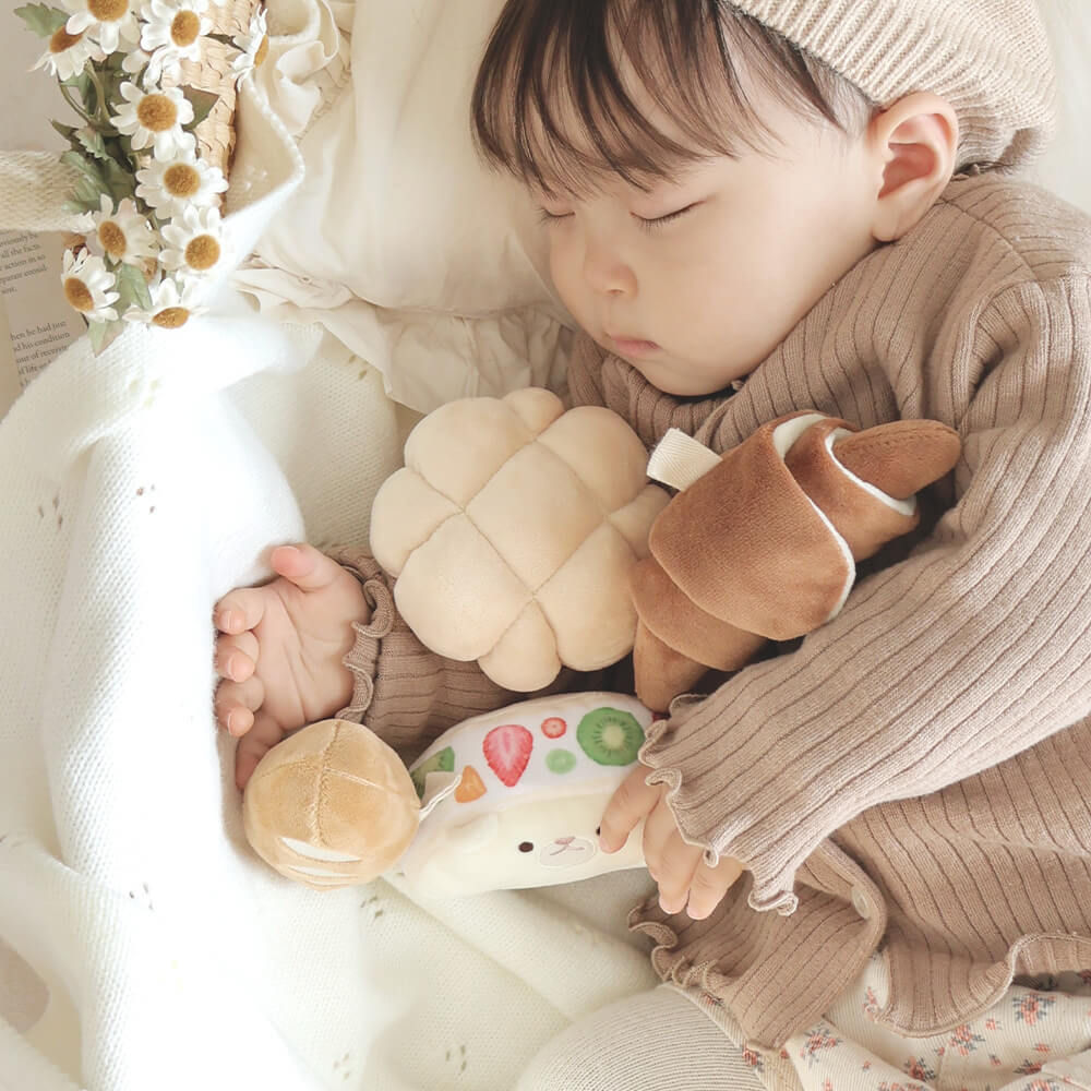 【再入荷】もちっとラトル こぐまくんの焼きたてパン[cocory friends]