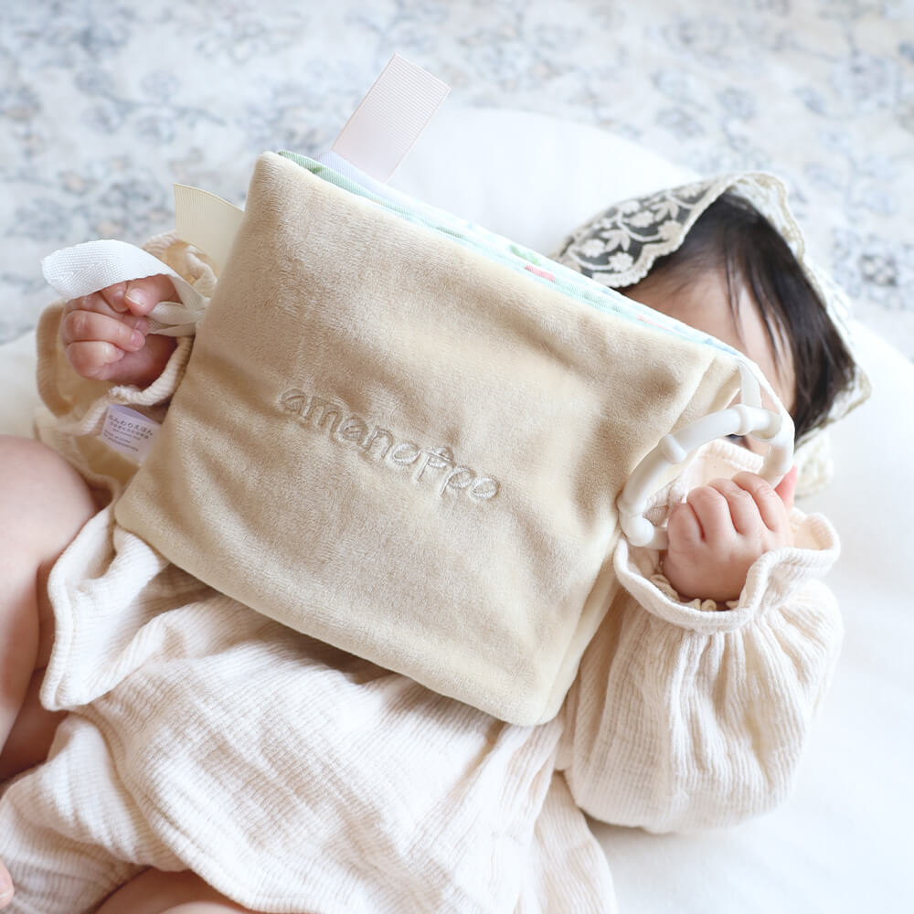 もちふわブロックふわふわ＋とふんわりえほんセット [amanoppo] 出産祝い