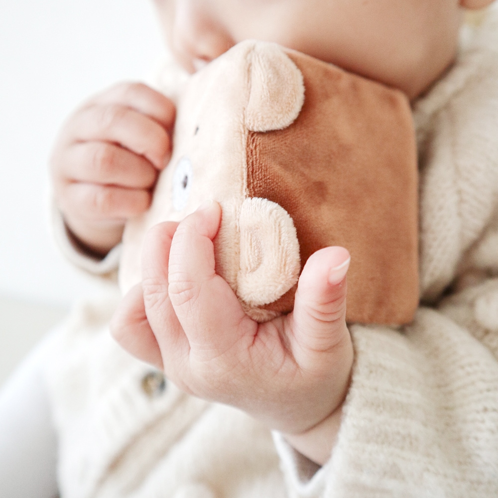 もちふわブロックふわふわ＋とおもちゃのギフトセット [amanoppo] 出産祝い