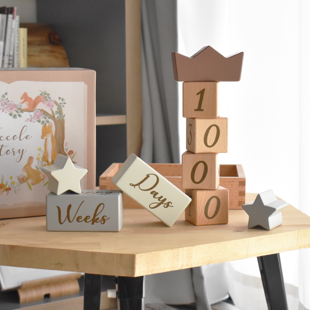 もちふわブロックふわふわ＋とおもちゃのギフトセット [amanoppo] 出産祝い