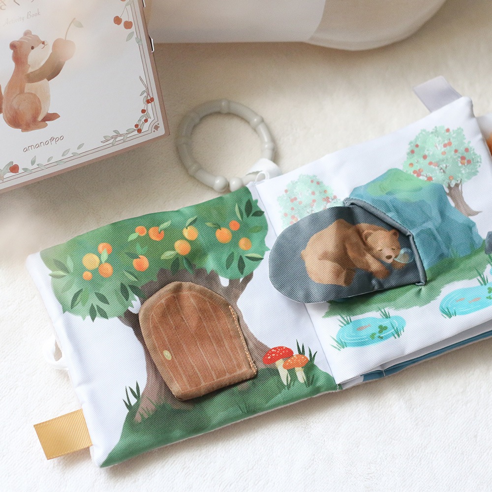 もちっとラトルとおもちゃのセット[amanoppo]出産祝い