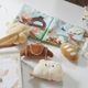 もちっとラトル(こぐま)とおもちゃのセット