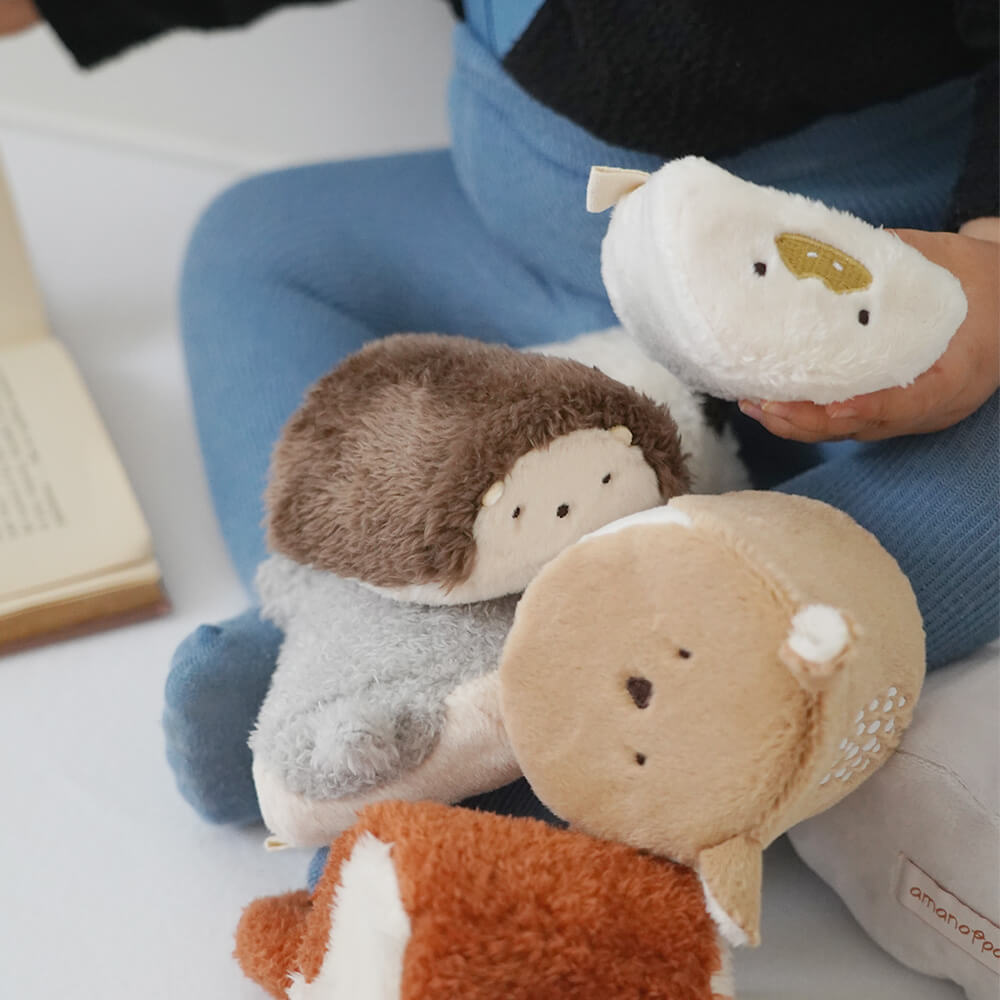 もちっとラトルともちふわブロック ふわふわ+のセット[amanoppo]出産祝い