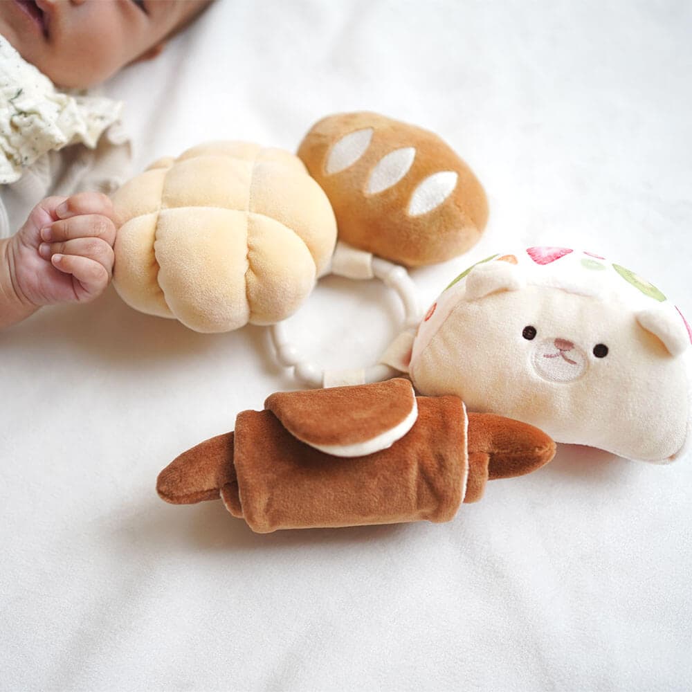 もちっとラトルともちふわブロック ふわふわ+のセット[amanoppo]出産祝い