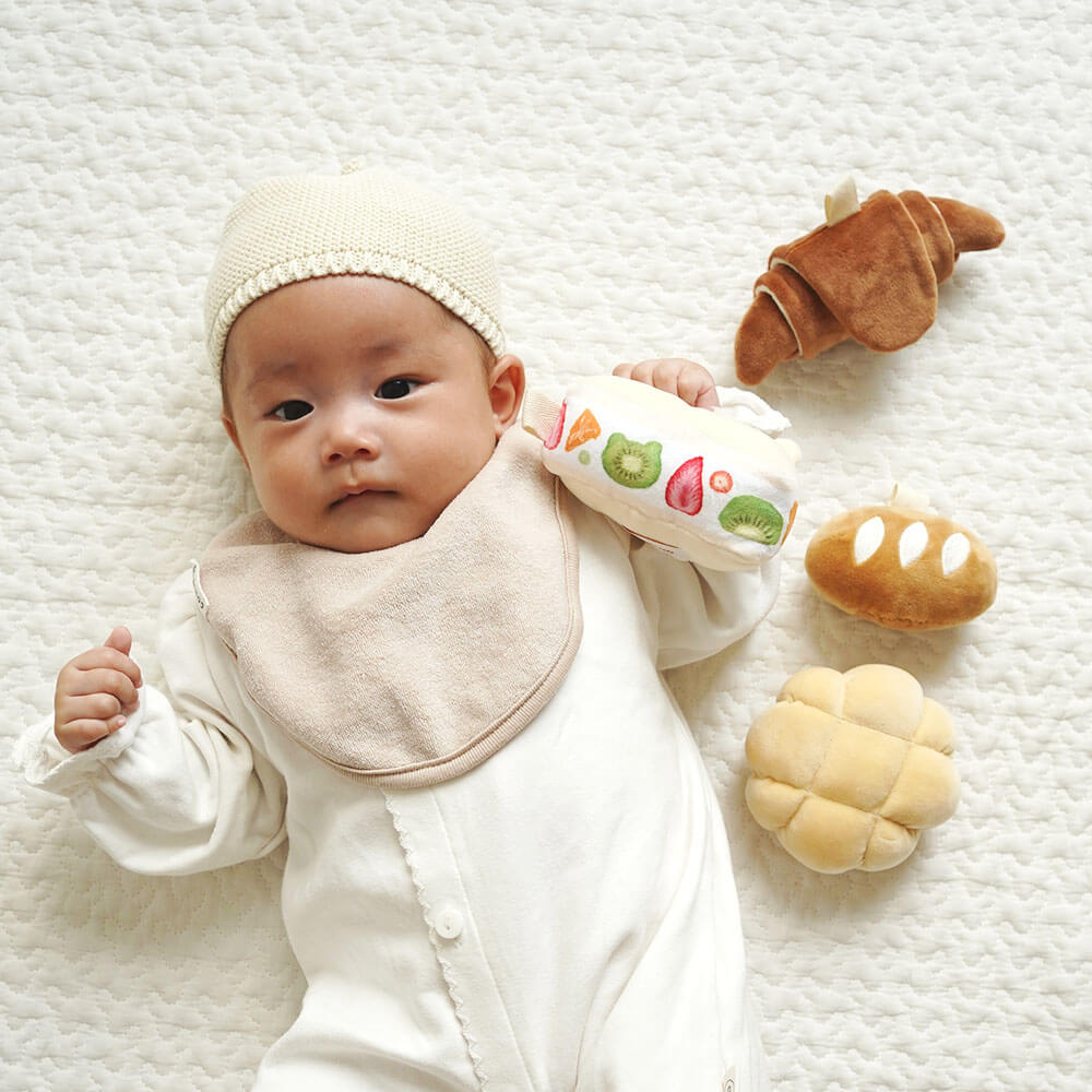 もちっとラトルともちふわブロック ふわふわ+のセット[amanoppo]出産祝い