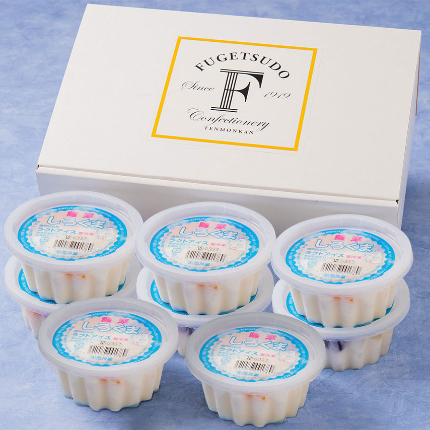 薩摩しろくま8個入り | しろくま・アイス | さつまどりサブレの風月堂