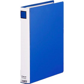 キングジム スーパードッチファイル A4S 30mm 青 チューブファイル 2473GXAアオ