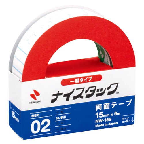 ニチバン 両面テープ ナイスタック 15mm NW-15S