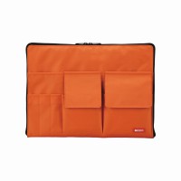 リヒトラブ バッグインバッグ A4 橙 A7554-4