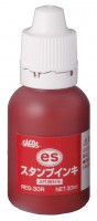 新朝日 ESスタンプインキ 赤 RES-30R