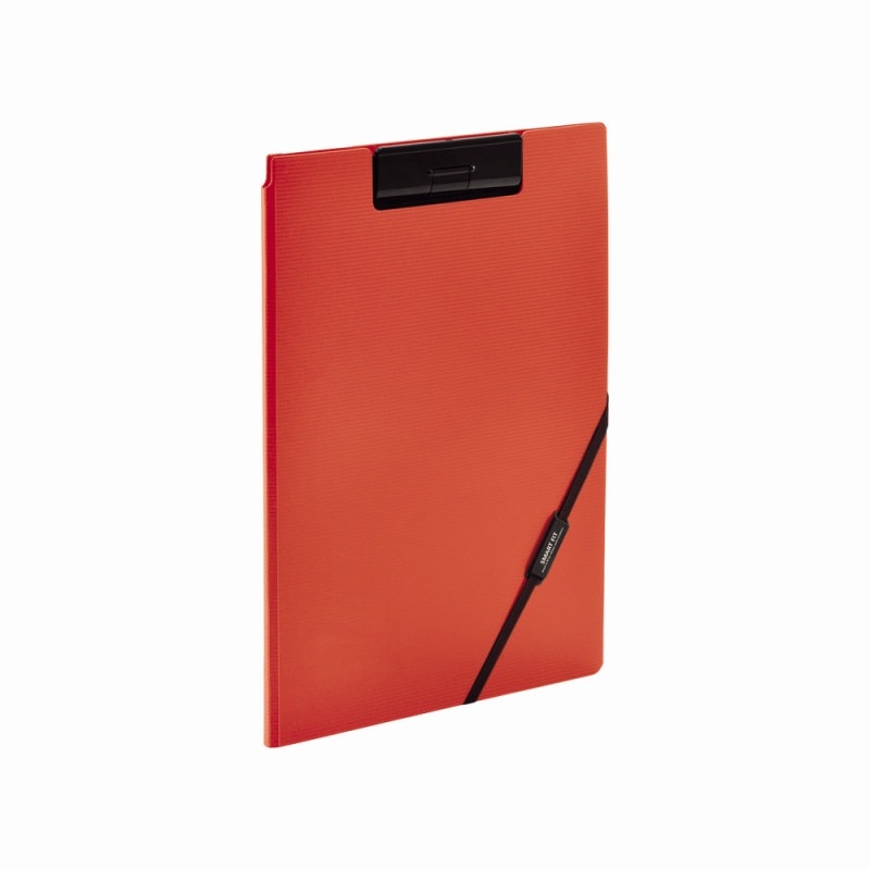 リヒトラブ SMART FIT クリップファイル A4 オレンジ F7560-4